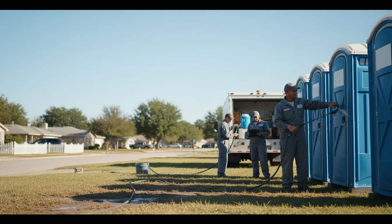 Long-Term Portable Toilet Rental in Elmira, CA near me